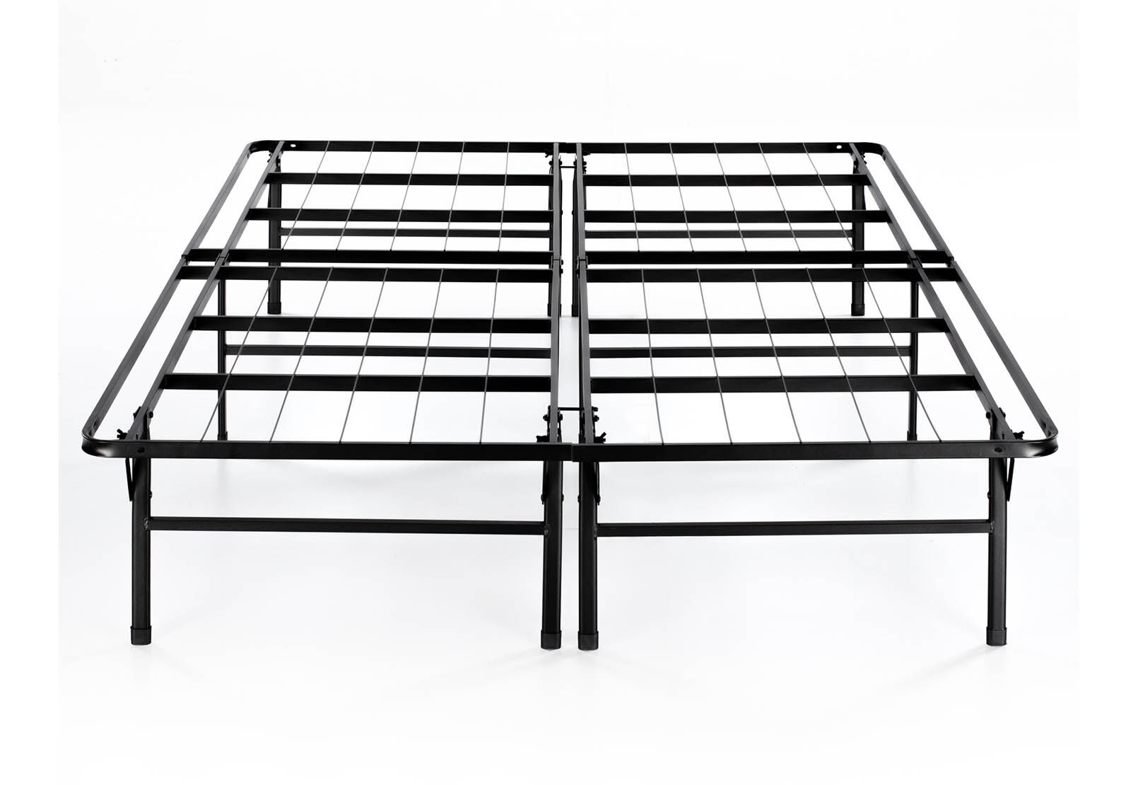 BLACK HALEY Black Queen Bed Base Amart Furniture