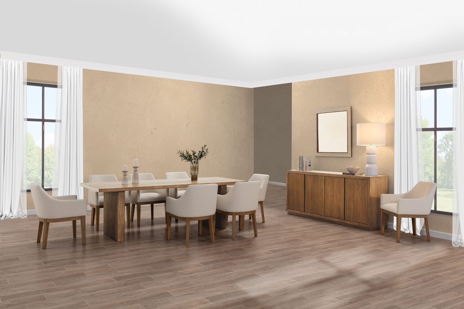 THORIN - 2400 Dining Table THORIN