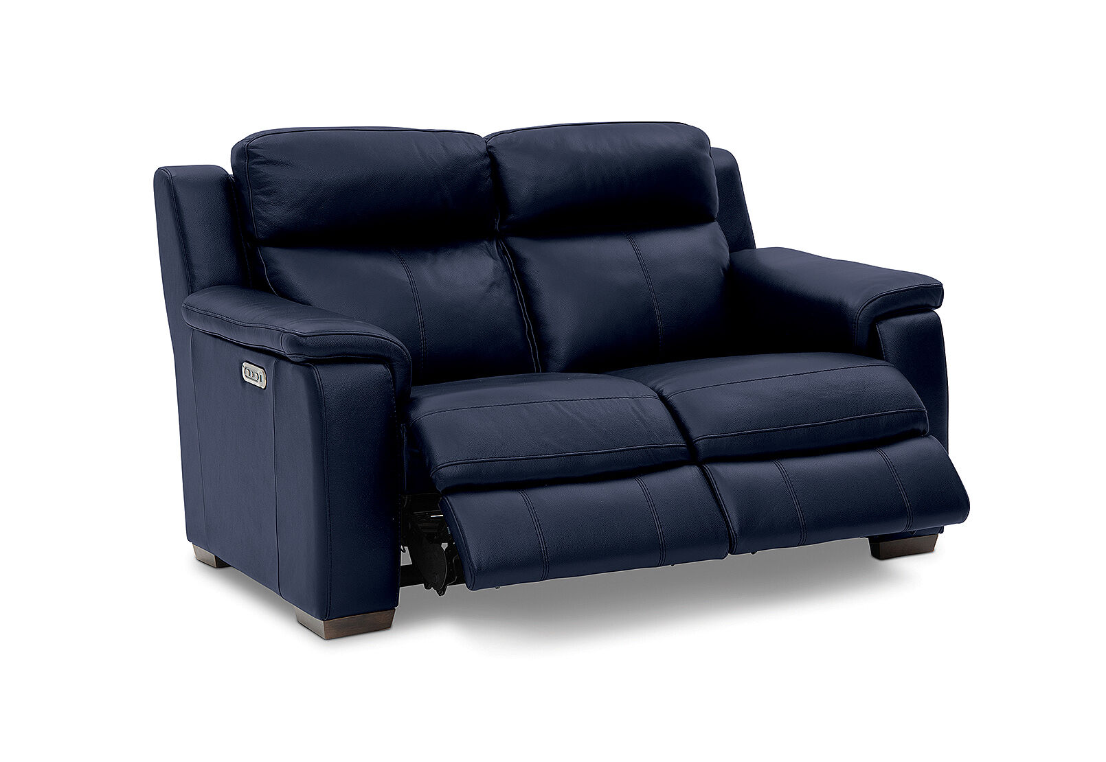 CAPELLO - Leather 2 Seater Sofa with 2 Inbuilt Electric Recliners CAPELLO