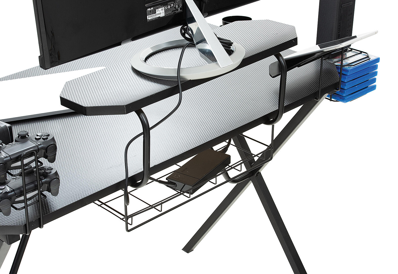 BLACK SY100 Gaming Desk Amart Furniture