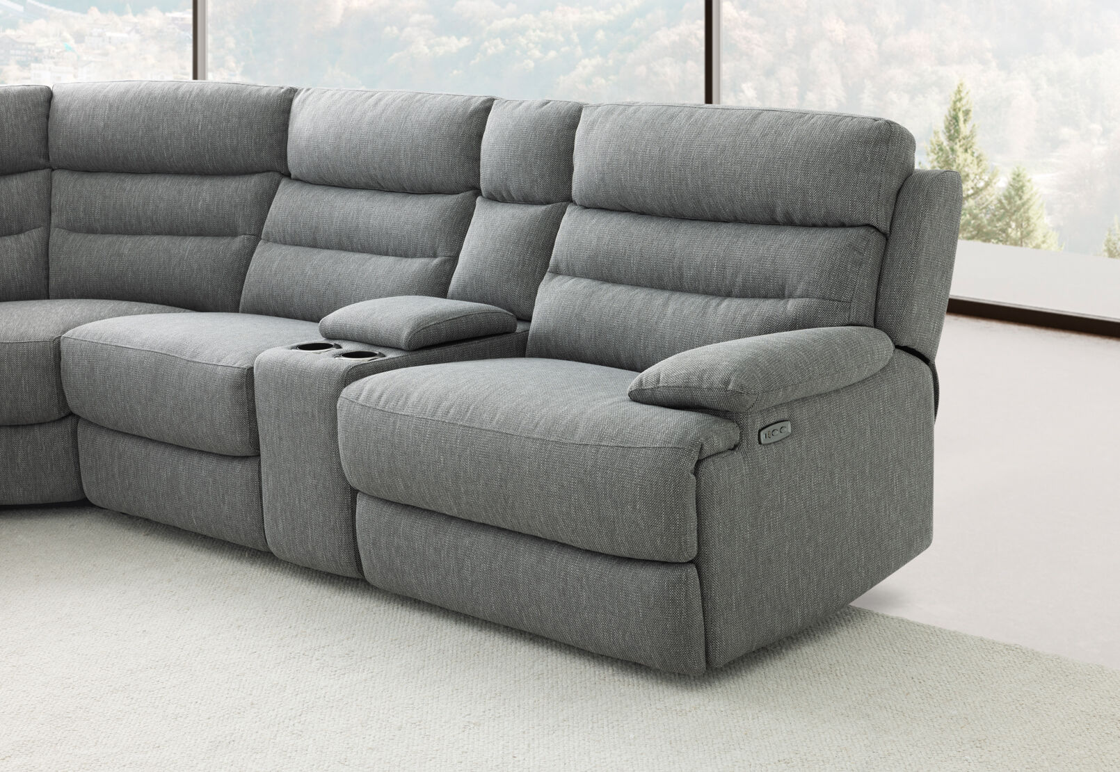 ANSELM FABRIC - Corner Lounge ANSELM FABRIC