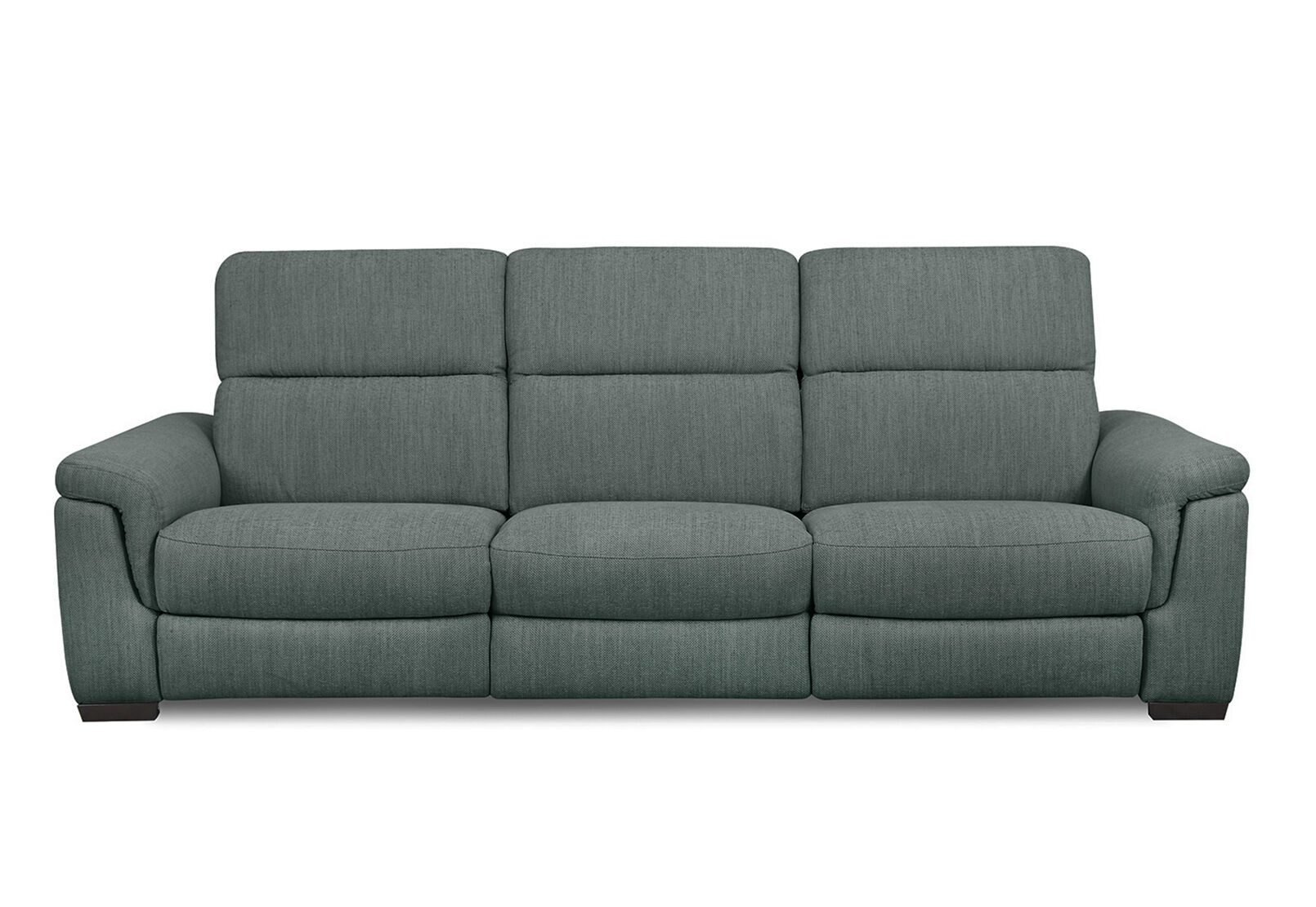 LUCIANO - Fabric 3.5 Seater Sofa with 2 Electric Recliners LUCIANO