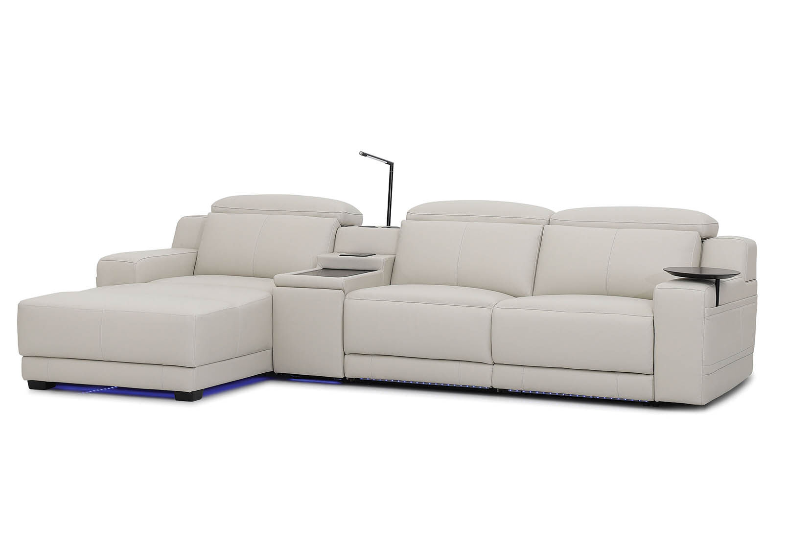 CASSIUS MK2 LEATHER - 3 Seater LHF Chaise CASSIUS MK2 LEATHER