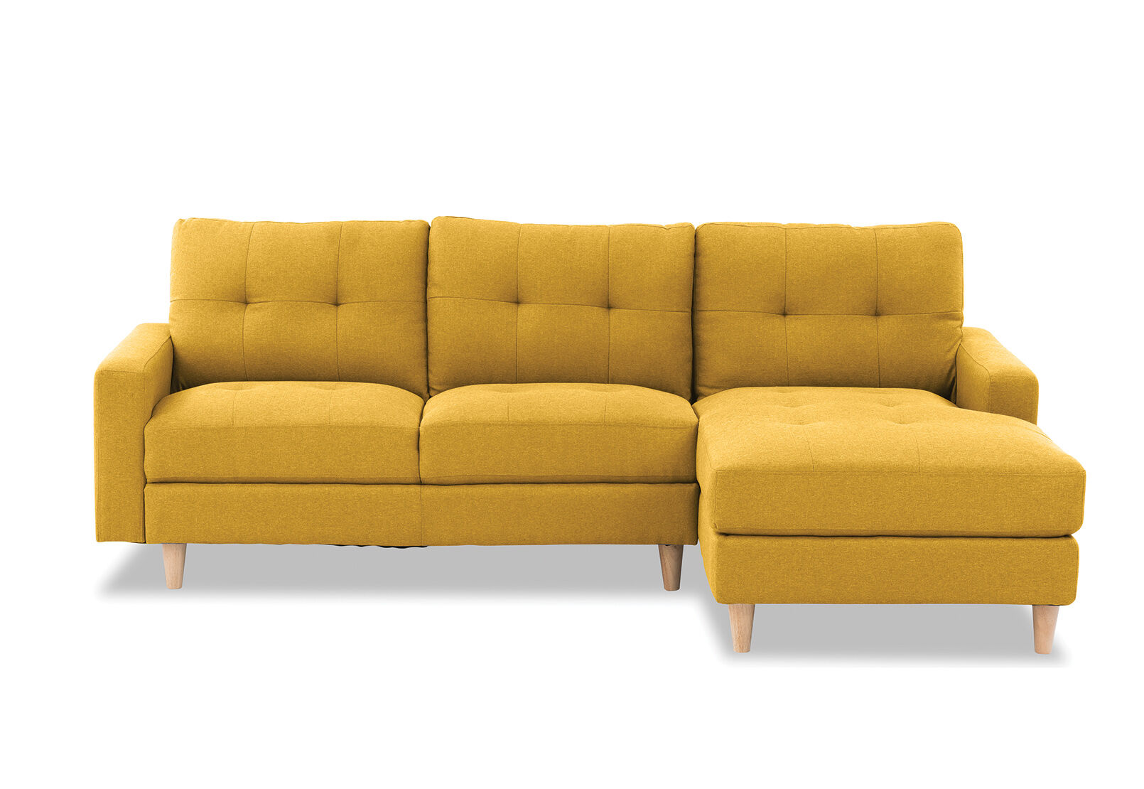 KELLER - Fabric 3 Seat RHF Chaise KELLER