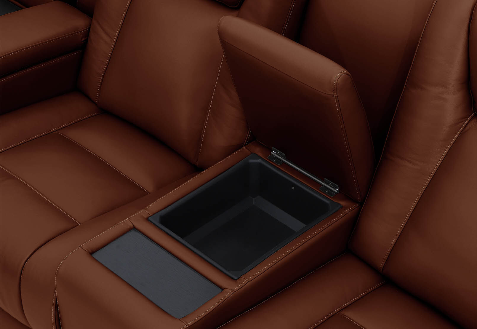 SENTINAL MK2 LEATHER - 5 Piece Corner with RHF Console SENTINAL MK2 LEATHER