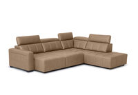 FARRINGTON FABRIC - Corner with 2 Inbuilt Electric Sliders & RHF Chaise FARRINGTON FABRIC