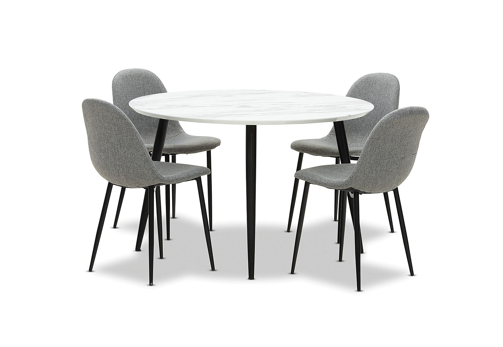 Amarah 5 Piece Dining Suite With Benji Dining Chairs Amart Furniture