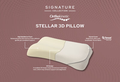 ORTHOKINETIC SIGNATURE - Stellar 3D Pillow - Low