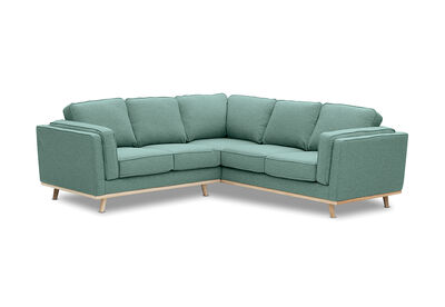 LORAS - Fabric 5 Seater Corner