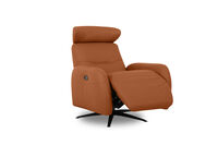 ALDRICH LEATHER - Swivel Electric Recliner ALDRICH LEATHER