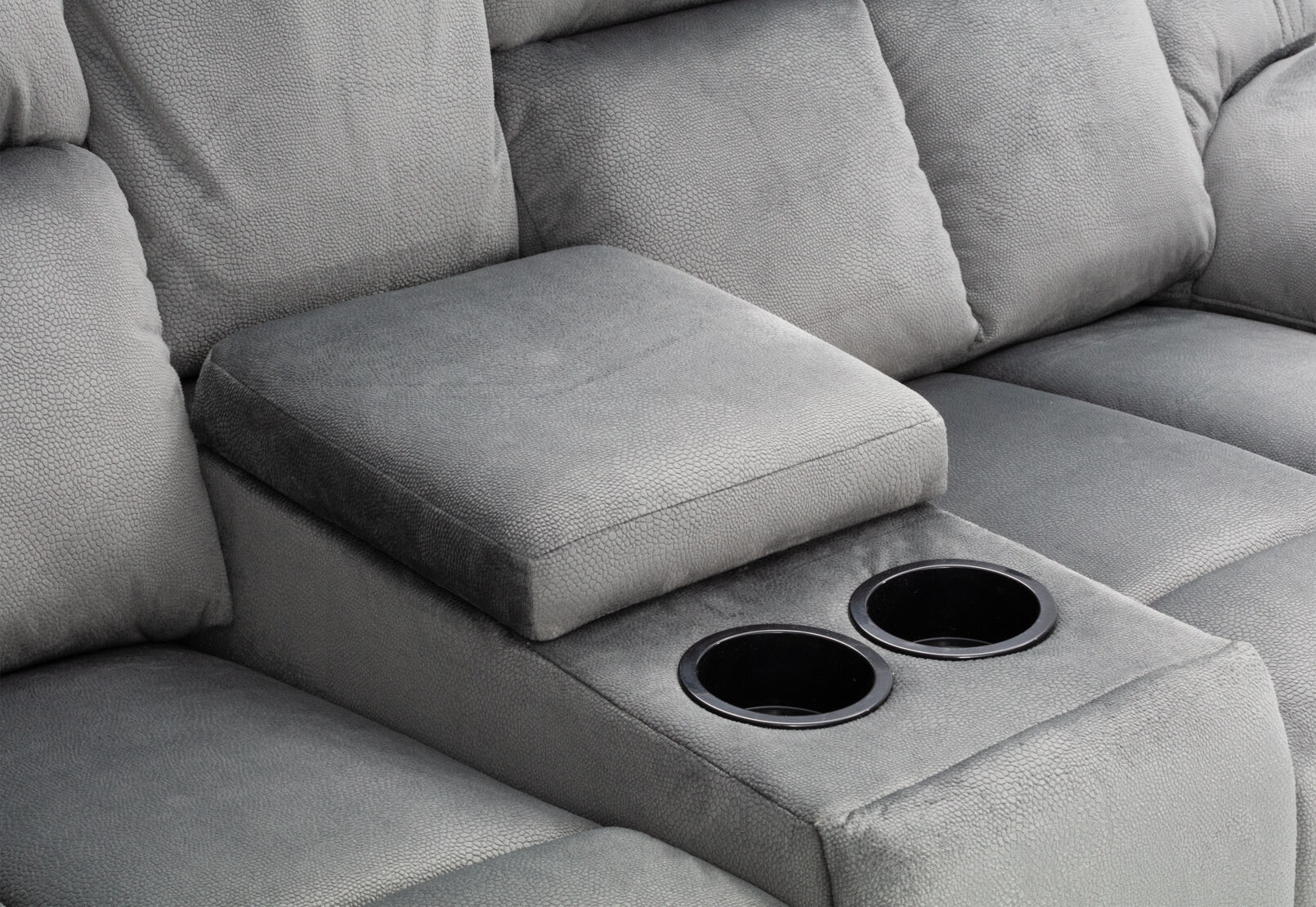 LEBRON FABRIC - Corner with Recliners LEBRON FABRIC