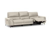 DOMINICO LEATHER - 3 Seater with 2 inbuilt Electric Recliners DOMINICO LEATHER