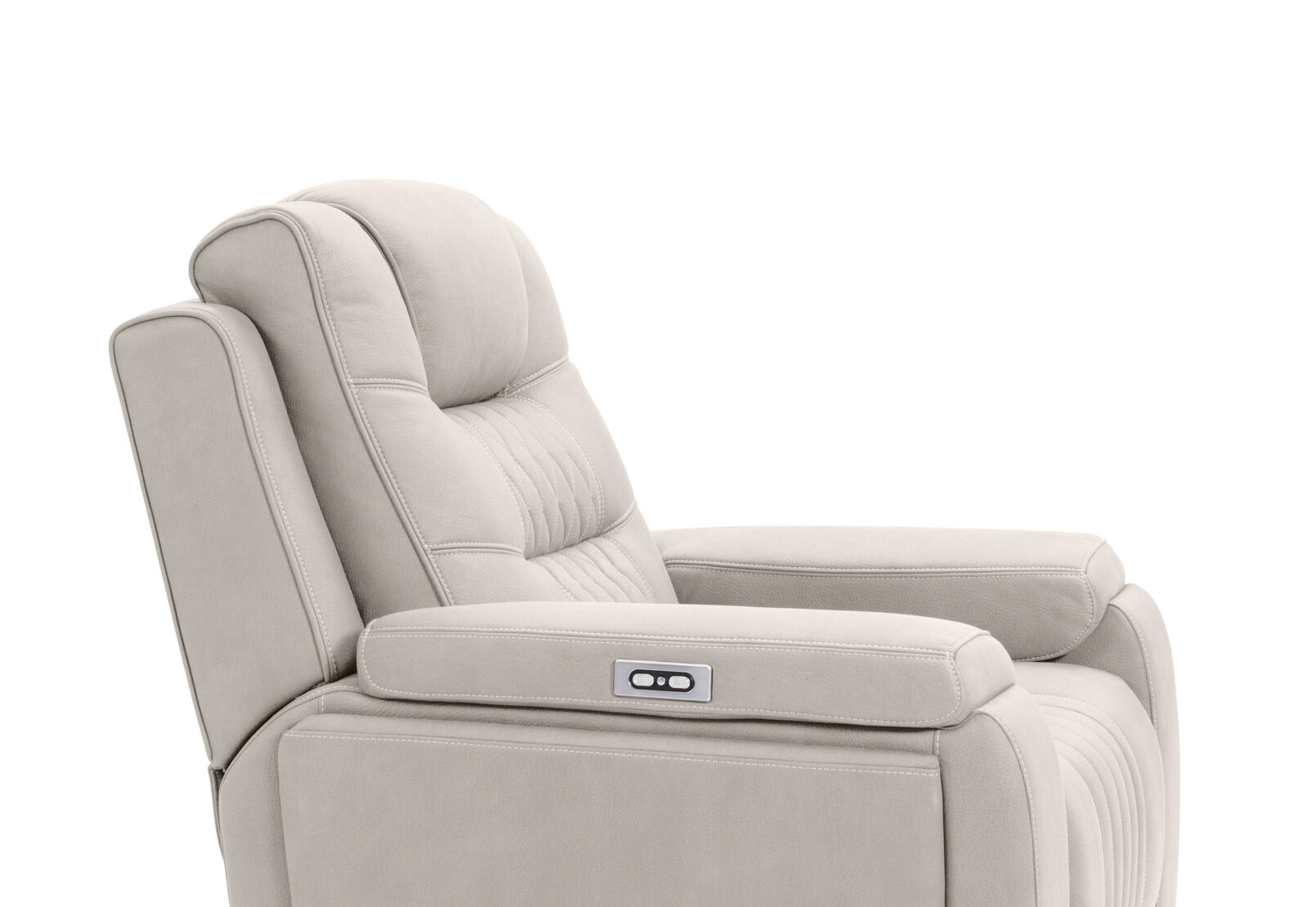 AGASSI FABRIC - Dual Electric Recliner AGASSI FABRIC