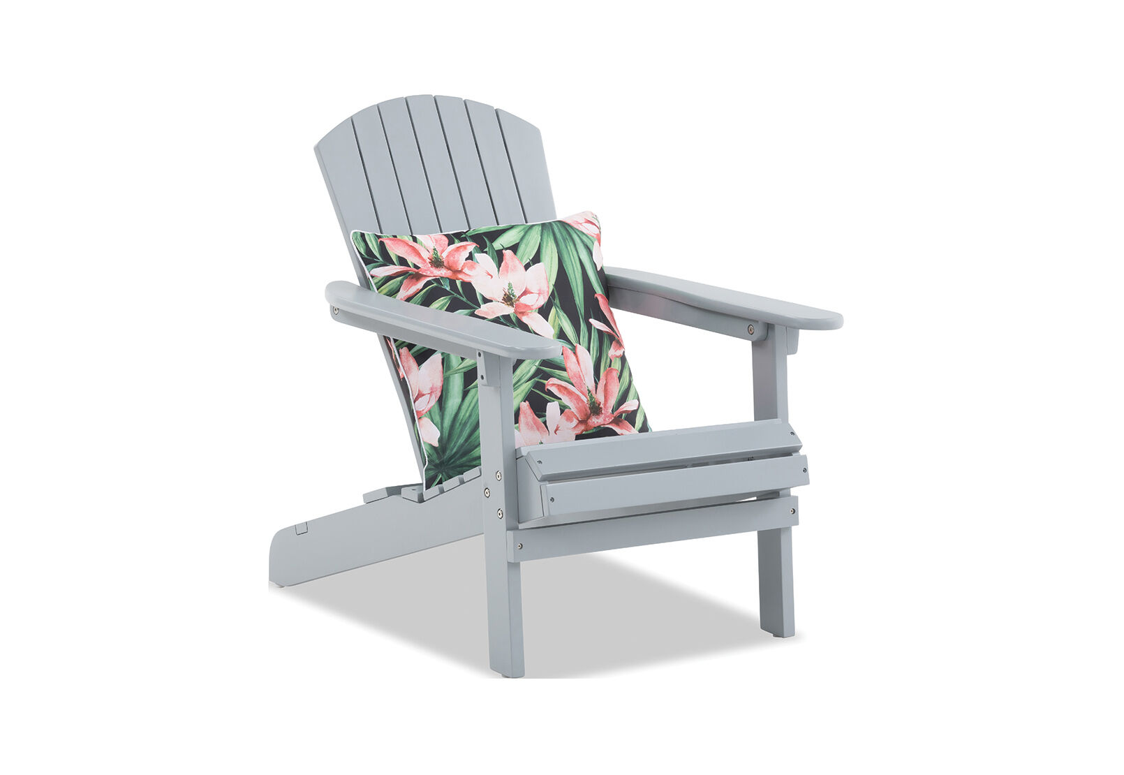 Grey Replica Adirondack Outdoor Chair Amart Furniture
