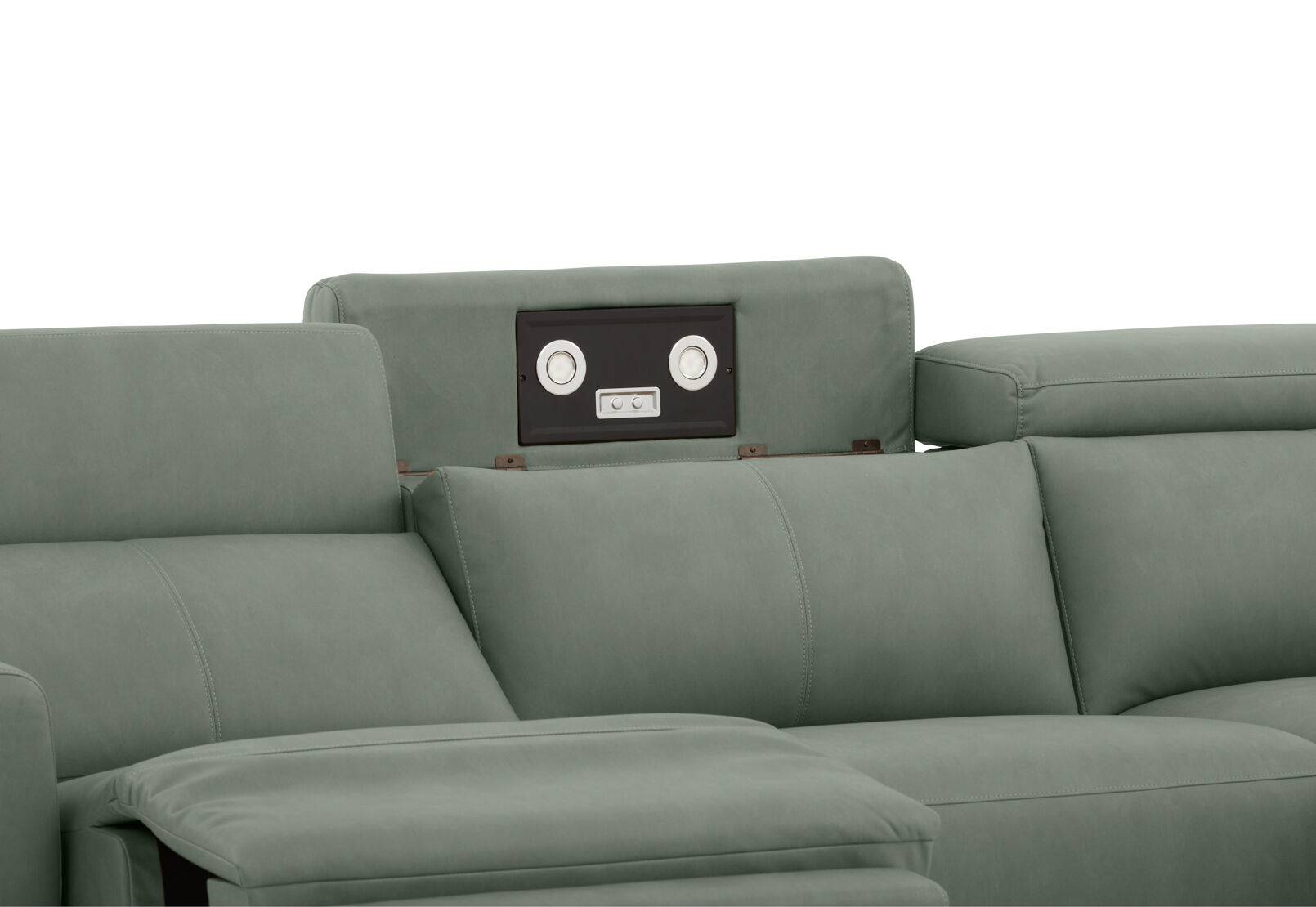 GAGE FABRIC - 3 Seater Sofa with Electric Recliner & RHF Chaise GAGE FABRIC