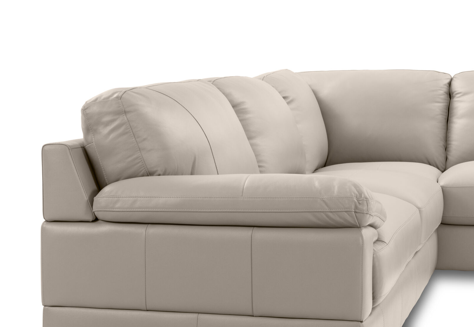 CANDACE LEATHER - Corner RHF Chaise CANDACE LEATHER