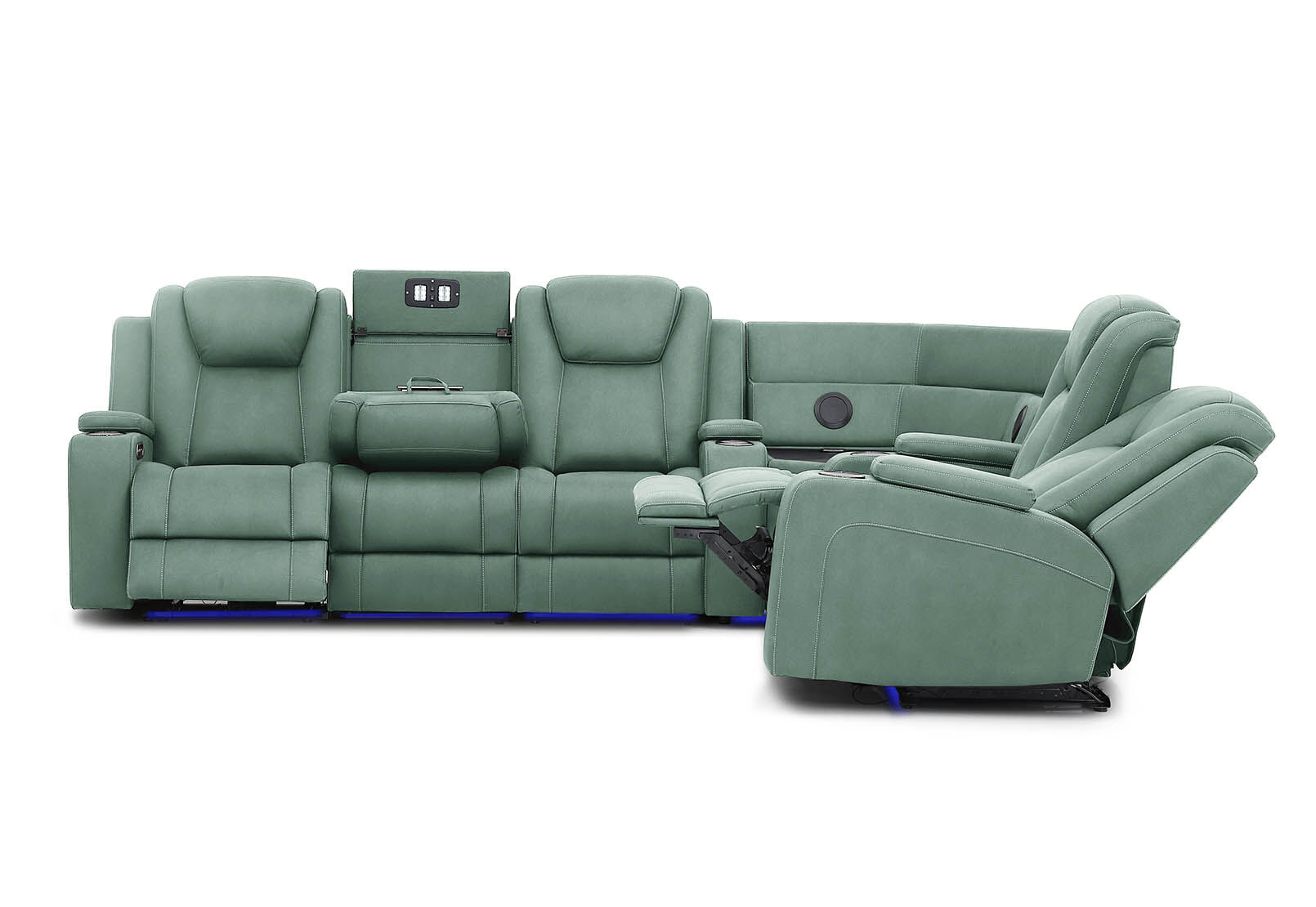 SENTINAL MK2 - 5 Piece Corner with LHF 3 Seater SENTINAL MK2