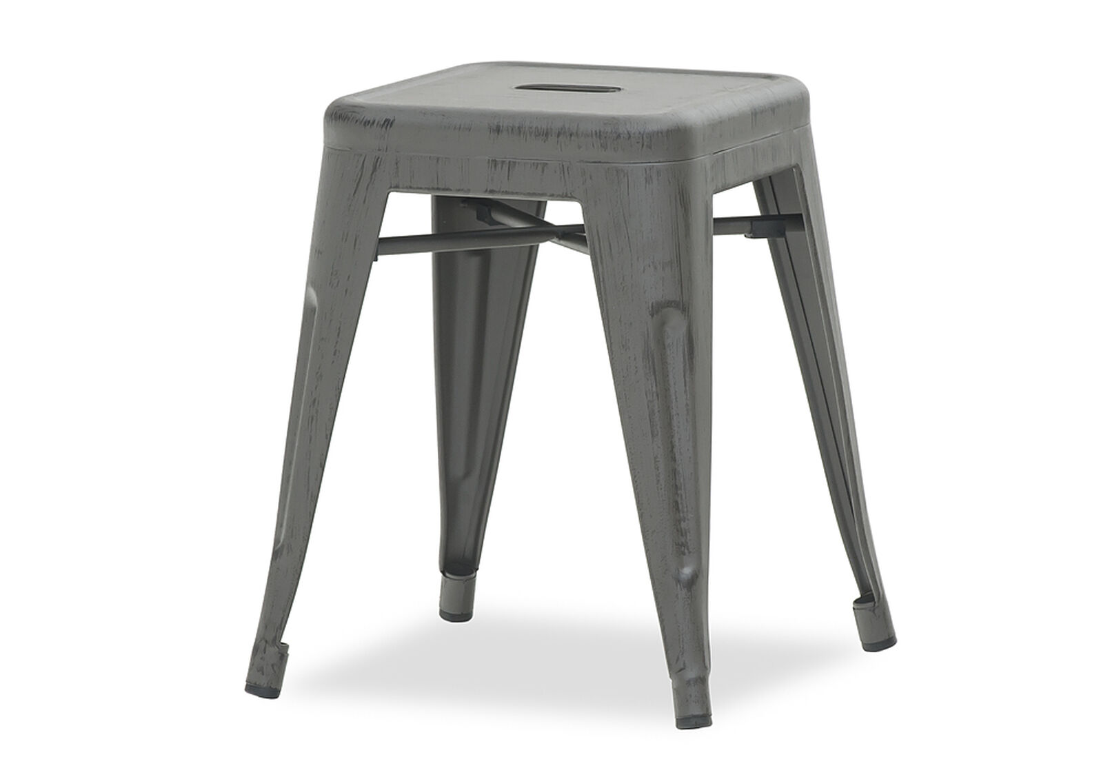 ROCKET - 46cm Stool in Antique Gunmetal ROCKET
