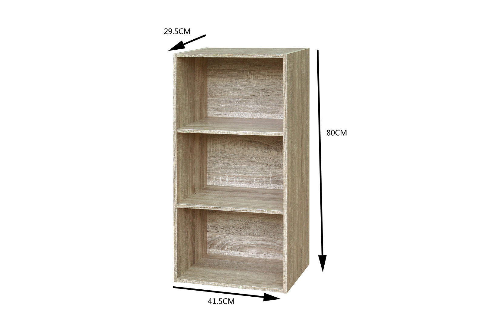 FORFAR - 3 Tier Bookcase FORFAR