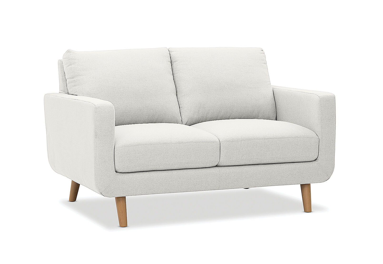 BEIGE PHOEBE Fabric 2 Seater Sofa