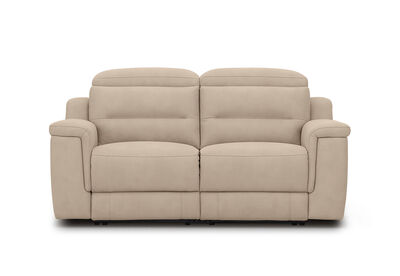 JEFFRIES FABRIC - 2 Seater Electric Recliners
