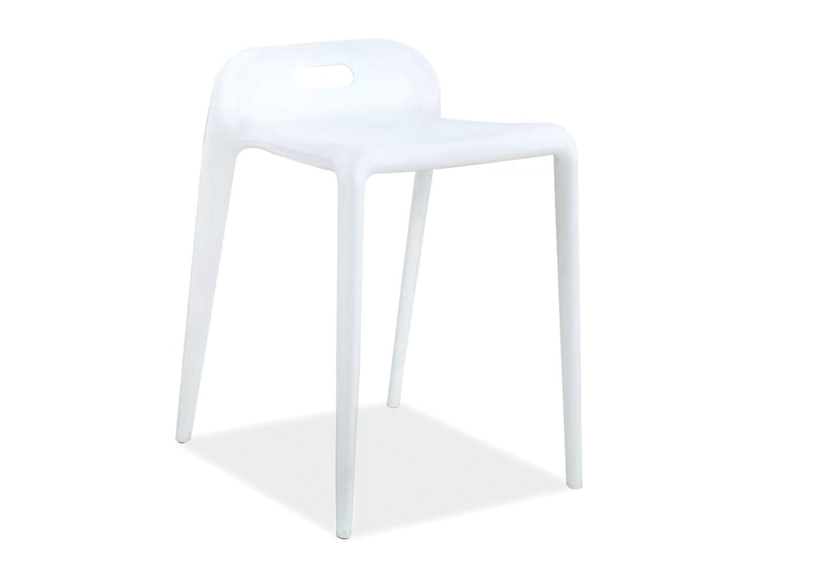 White Pegu Set Of 4 White Bar Stools Amart Furniture