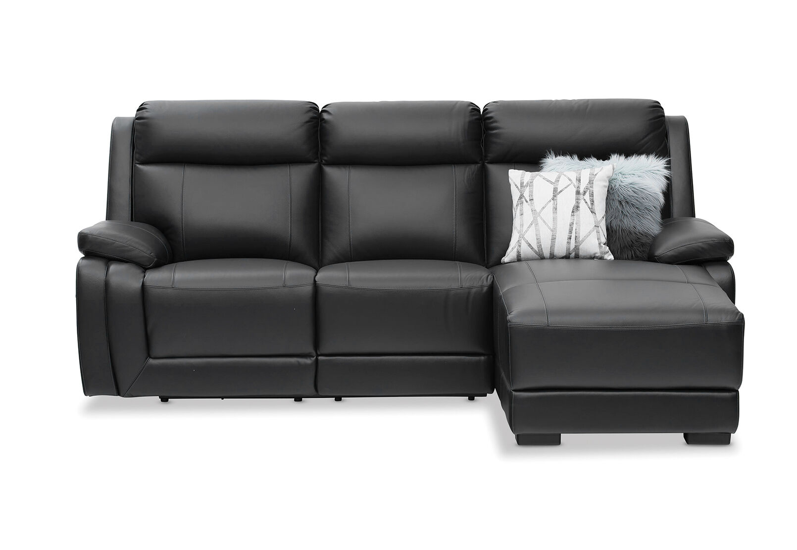 SAN MARCO - Leather 3 Seater Chaise SAN MARCO