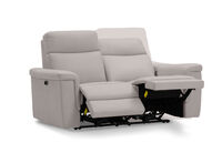 SERGIO FABRIC - 2 Seater with 2 inbuilt Electric Recliners SERGIO FABRIC