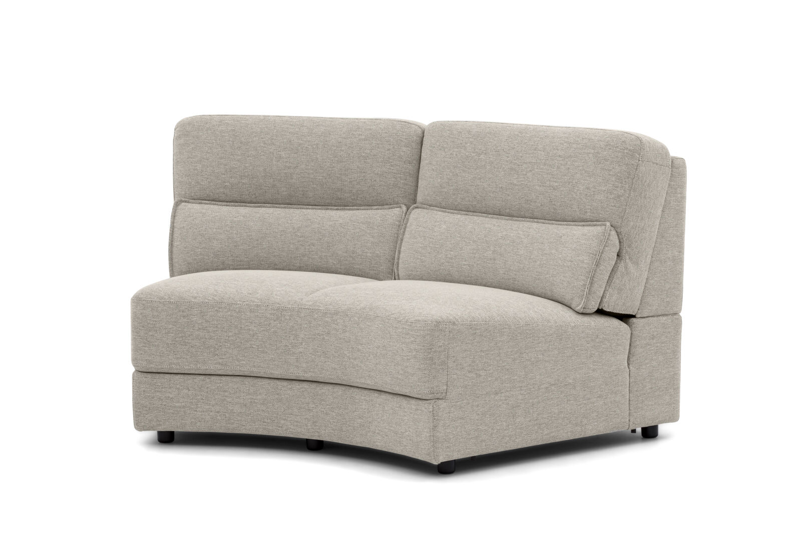ELISEO FABRIC - 2 Seater Armless Wedge Chair ELISEO FABRIC