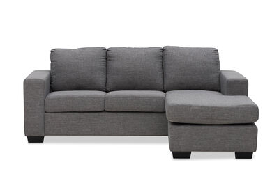 BONZA - Fabric 3 Seater Sofa with Chaise