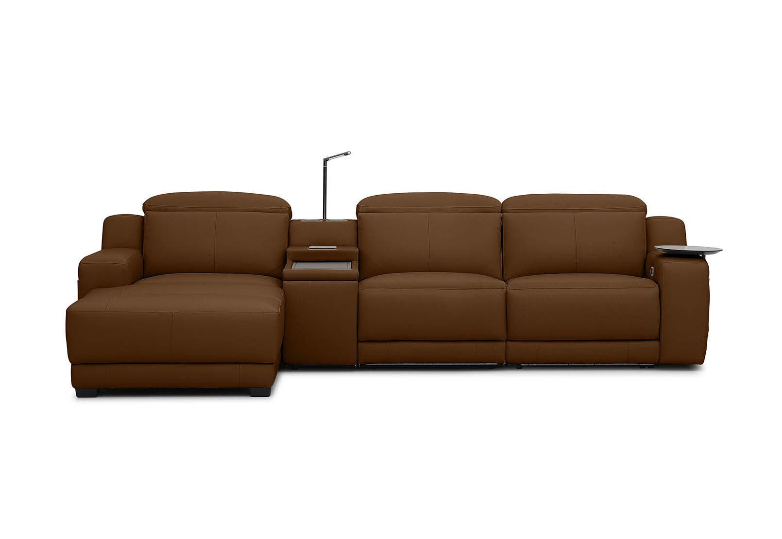 CASSIUS MK2 LEATHER - 3 Seater LHF Chaise CASSIUS MK2 LEATHER