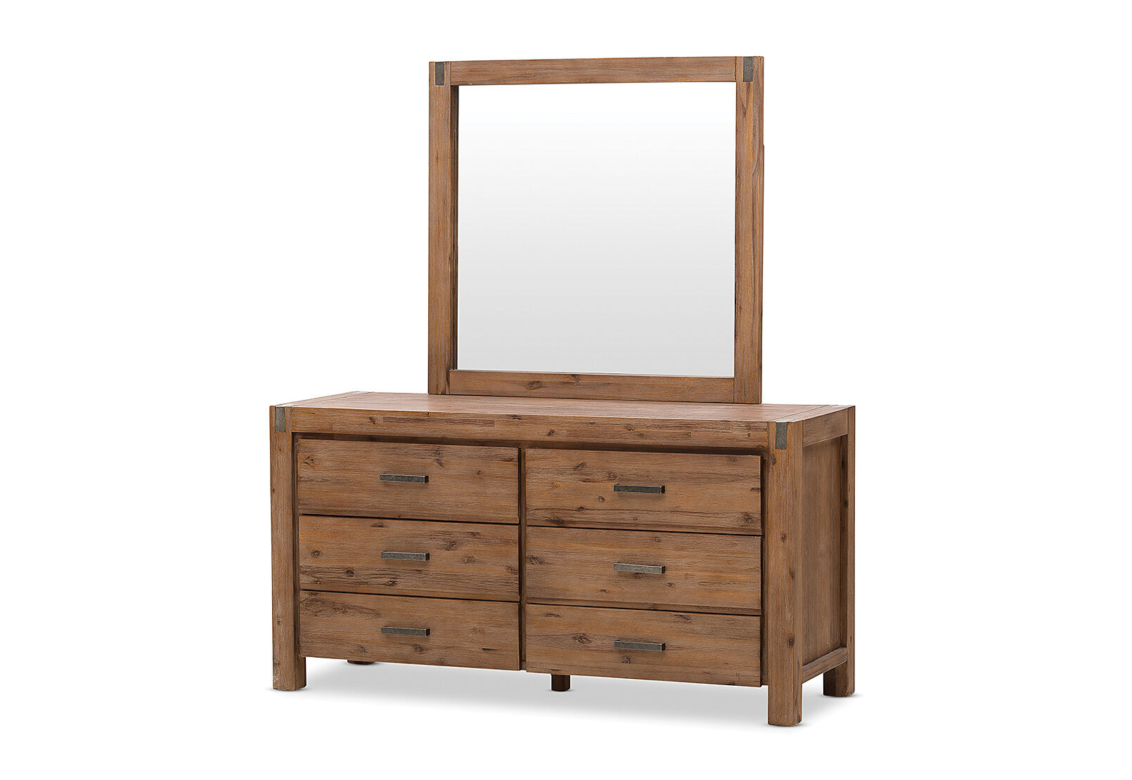 SILVERWOOD - Dresser with Mirror SILVERWOOD
