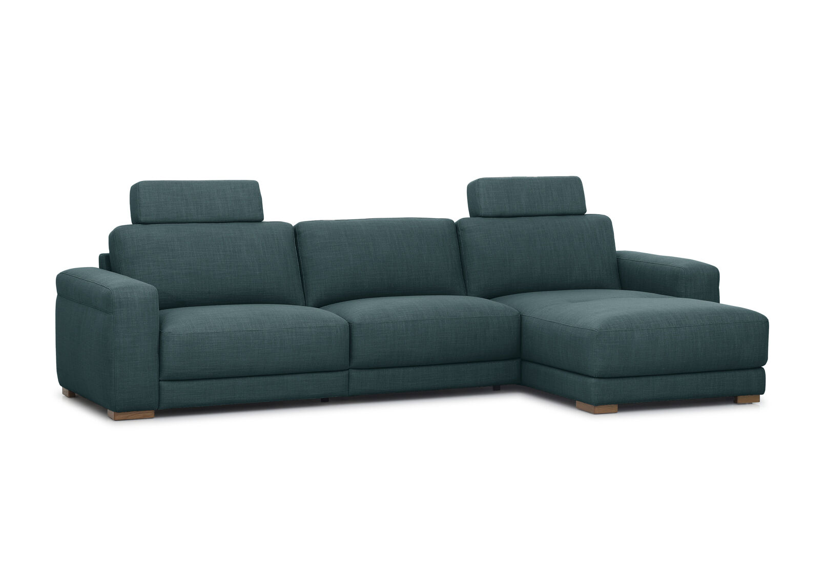 LEONE FABRIC - 3 Seater Sofa with RHF Chaise LEONE FABRIC
