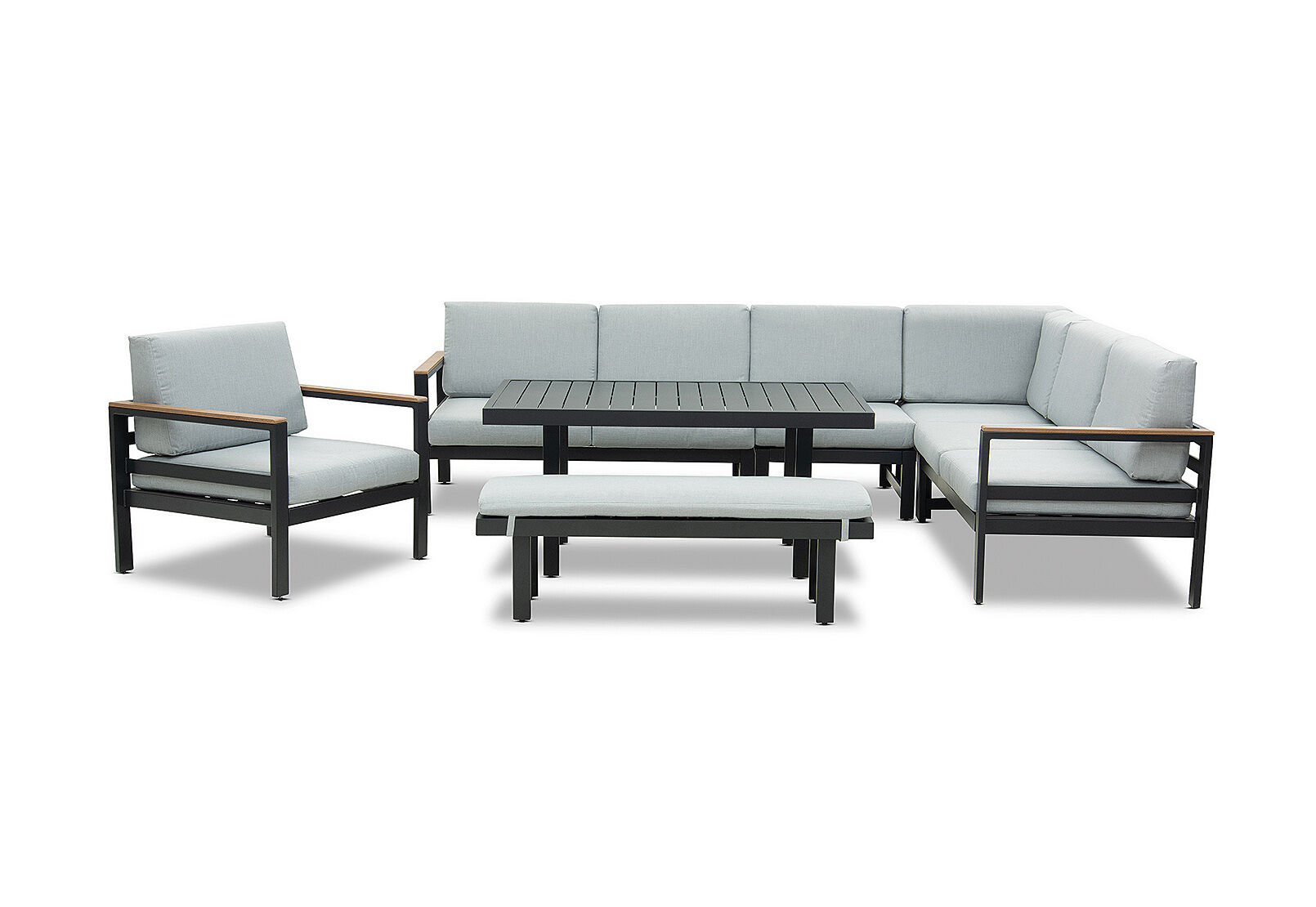 MORNINGTON - Outdoor Lounge Dining Setting. MORNINGTON