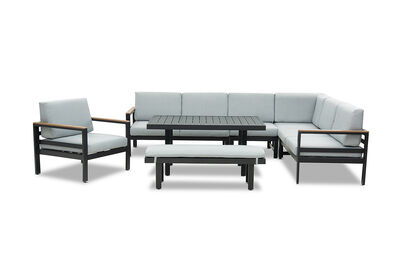 MORNINGTON - Outdoor Lounge Dining Setting.