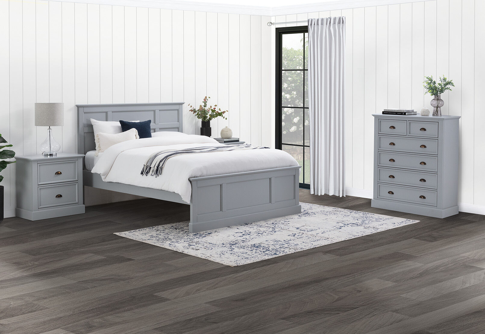 CHRYSTELLE - 6 Drawer Tall Chest CHRYSTELLE