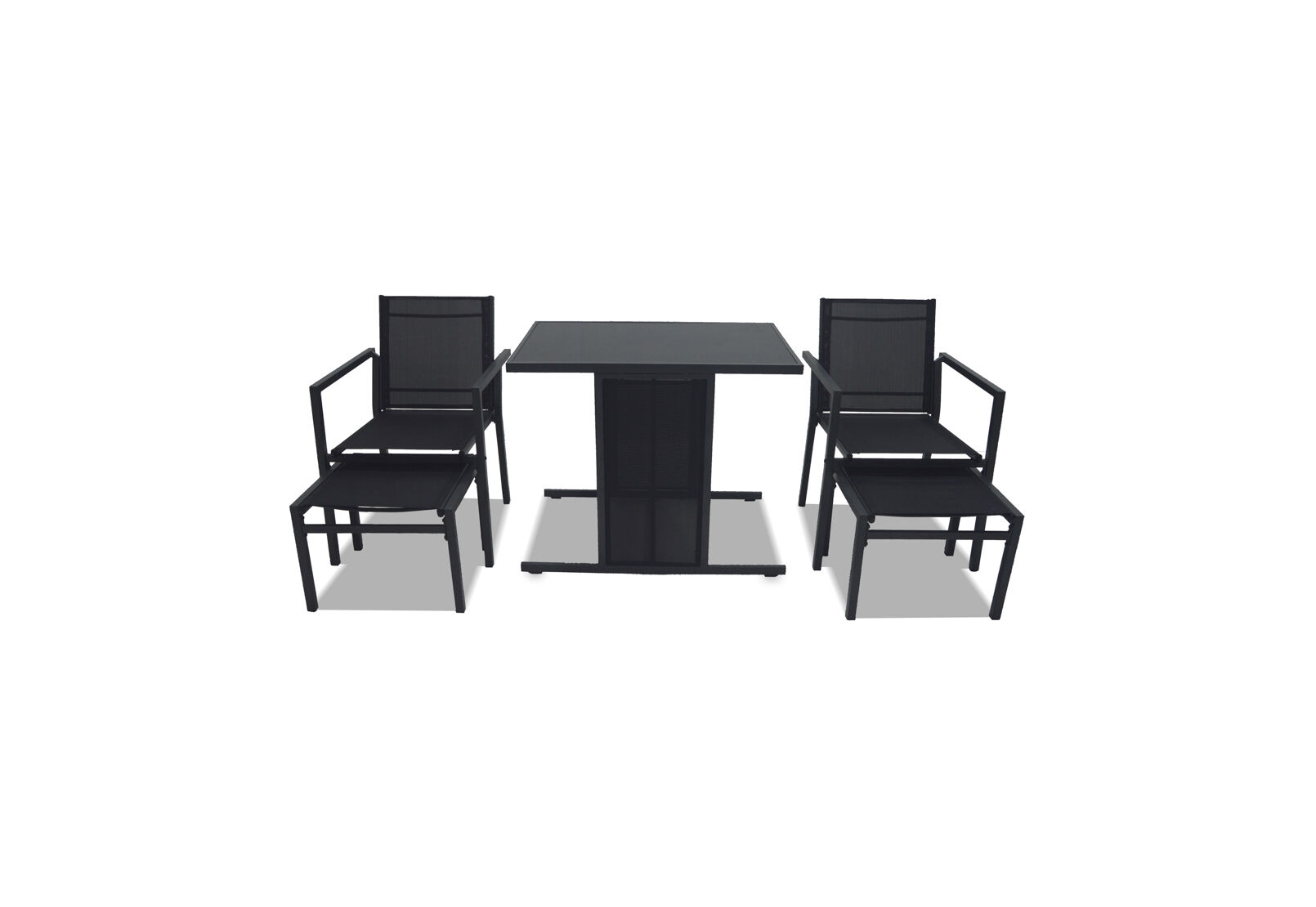 NERINA - 5 Piece Outdoor Dining Setting NERINA