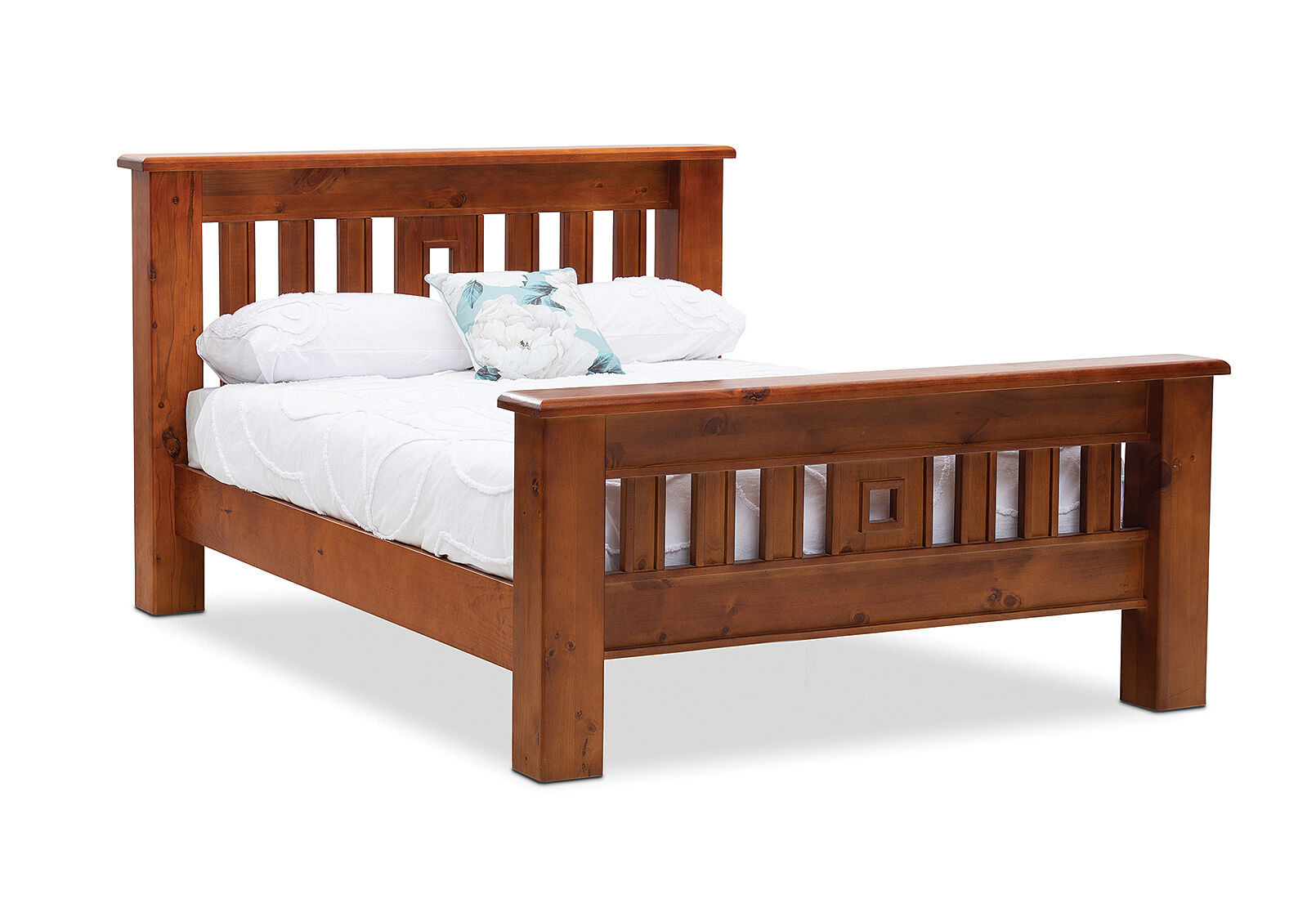 RUSTIC SETTLER King Bed