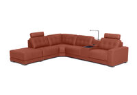 COWPER FABRIC - Corner Lounge with LHF Chaise COWPER FABRIC