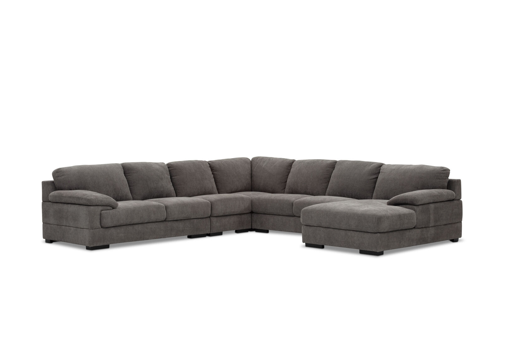 CANDACE FABRIC - 7 Seater Corner RHF Chaise CANDACE FABRIC