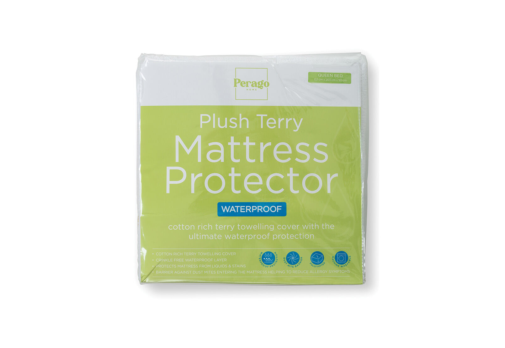 King Mattress Protector In White Shop At Amart