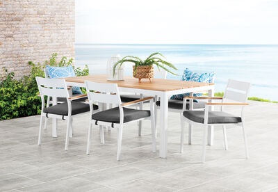 THEIA - 7 Piece Outdoor Dining Setting