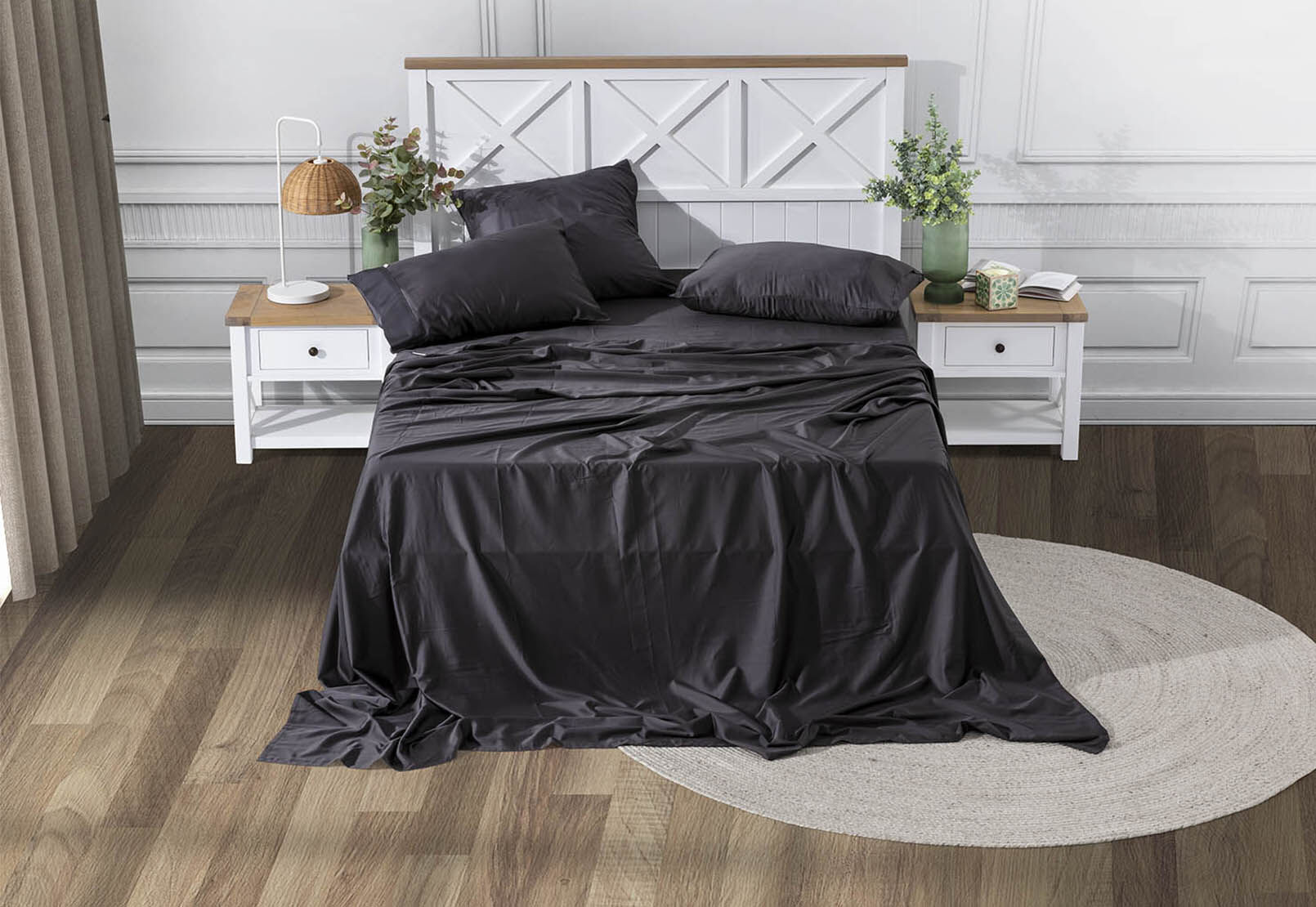 Deep queen sheet set discount