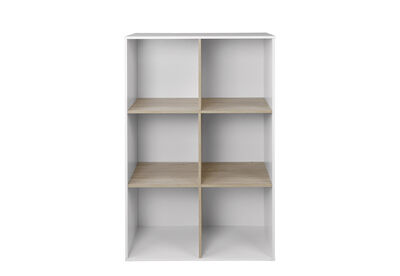 HUFF - 6 Cube Bookshelf
