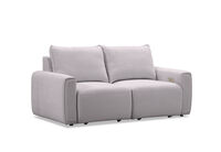 MIKAELA - 2 Seater with Sliding Electric Chaise MIKAELA
