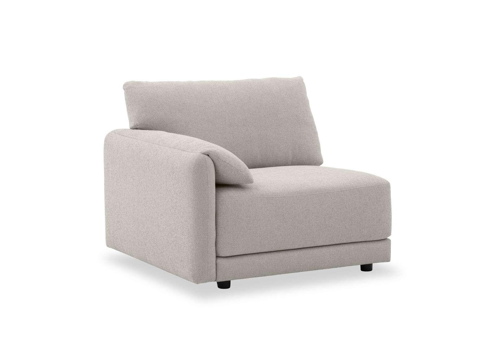 VARLEY FABRIC - Modular Left Hand Facing Chair VARLEY FABRIC