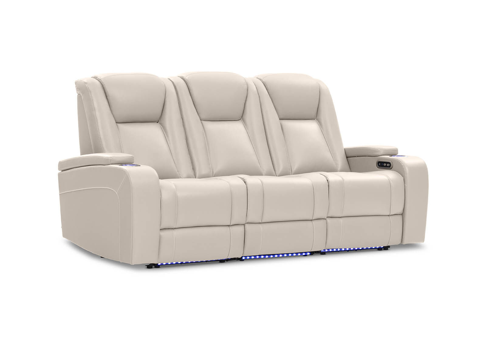 SENTINAL MK2 LEATHER - 3 Seater with 2 Electric Recliners SENTINAL MK2 LEATHER