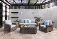 PERDIDO - 4 Piece Outdoor Lounge Setting PERDIDO