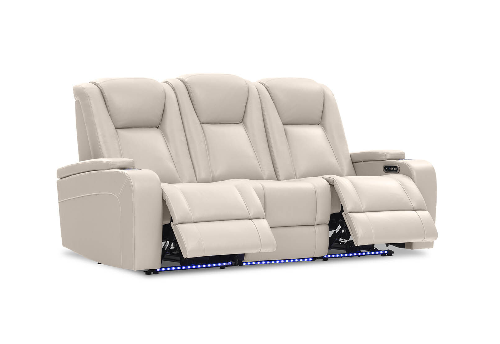 SENTINAL MK2 LEATHER - 3 Seater with 2 Electric Recliners SENTINAL MK2 LEATHER