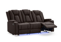 TRAVIS FABRIC - 3 Seater with Recliners TRAVIS FABRIC